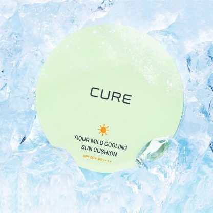 Cure Aqua Cojin Solar Refrescante Suave Set Especial 25g + Recambio