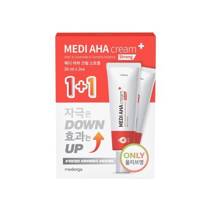 mediorga Medi AHA Crema Fuerte 1+1 Set Especial (30mL+30mL) - Imagen 2