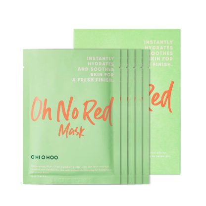 OHIOHOO Oh No Red Mascarilla Hoja 5P