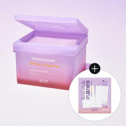 Juego especial de almohadillas de colágeno T3 tensoras BIOHEAL BOH Probioderm (120P + 2P)