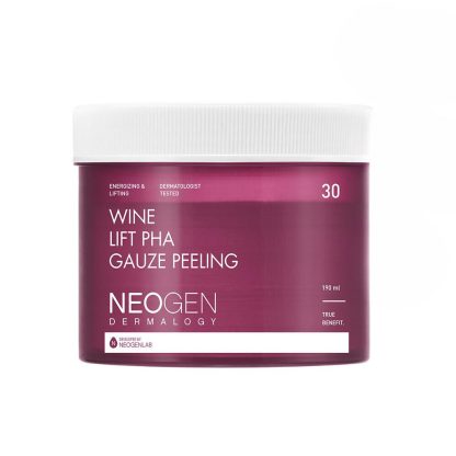 Neogen Dermalogy Wine Lift PHA Gasa Peeling 30 Hojas