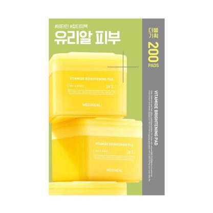 MEDIHEAL Vitamide Brightening Pad 100P Paquete doble - Imagen 2