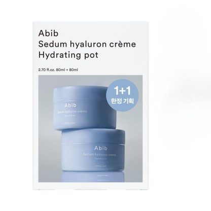 Abib Sedum Crema Hialurónica Bote Hidratante 80mL 1+1 Set Especial - Image 2